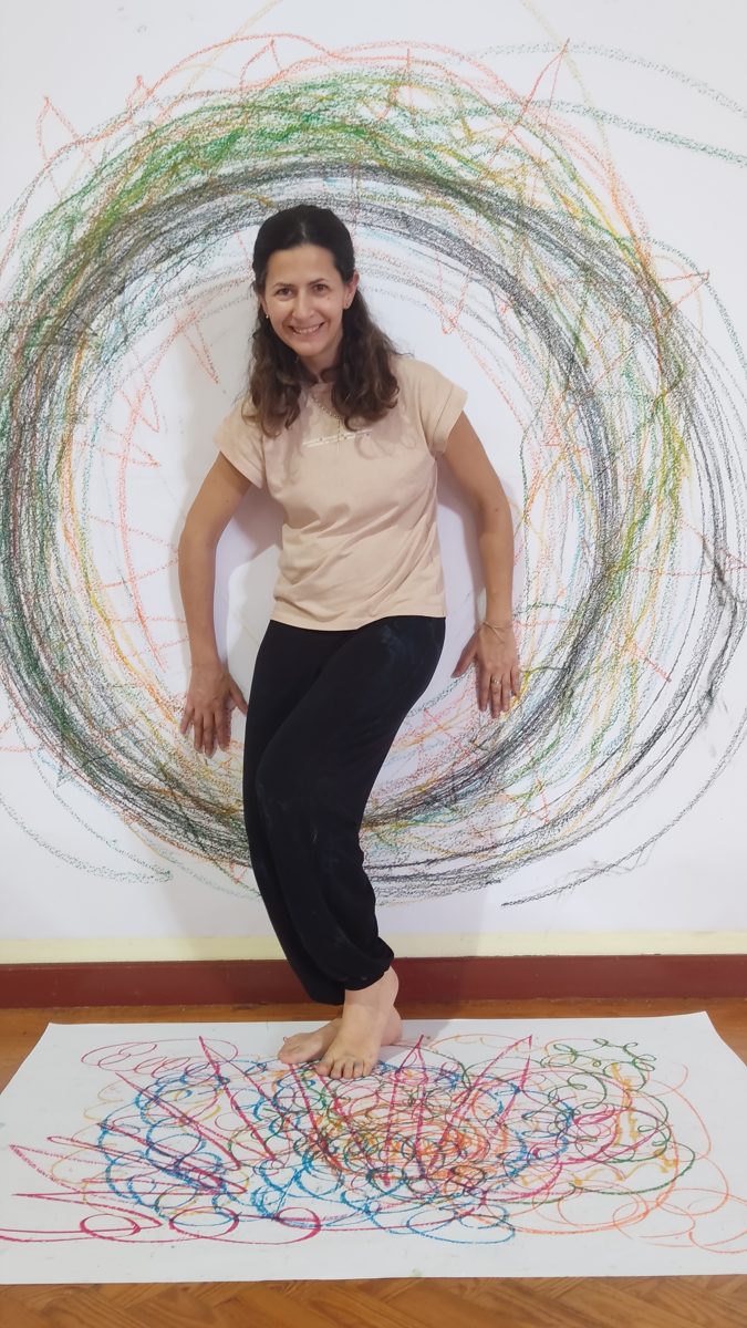 Susana Brandão em trabalho